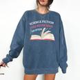 Introvert Mode Social Awkward Introverted Personality Comfort Colors Sweatshirt Denim
