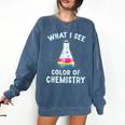 Introvert Personality Gender Freedom Omnisexuality Pansexual Comfort Colors Sweatshirt Denim