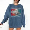 Introvert Raccoon Animal Lover Trash Panda Antisocial Retro Comfort Colors Sweatshirt Denim Introvert Raccoon Animal Lover Trash Panda Antisocial Retro Comfort Colors Sweatshirt Denim
