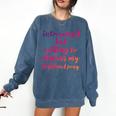 Introverted Willing To Discuss Highland Pony Introvert Comfort Colors Sweatshirt Denim Introverted Willing To Discuss Highland Pony Introvert Comfort Colors Sweatshirt Denim