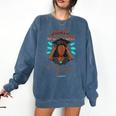 Juris Doctor Beauty Brains Juris Doctorate Graduation Comfort Colors Sweatshirt Denim