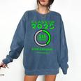 Kids Kids 5th Grade Graduation Video Game Comfort Colors Sweatshirt Denim