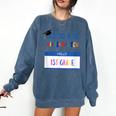 Kindergarten To 1st Grade Graduation T Shirt Comfort Colors Sweatshirt Denim