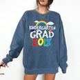 Kindergarten Graduation 2018 Last Day Of School Comfort Colors Sweatshirt Denim