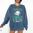 Kindergarten Graduation Graduate t Shirt 2018 Comfort Colors Sweatshirt Denim