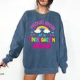 Kindergarten Graduation Shirt Mom For Girl Graduate Tee Comfort Colors Sweatshirt Denim