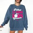 Lil Cousin Of a 2025 Graduate Prom Graduation 25 VolleyBall Comfort Colors Sweatshirt Denim