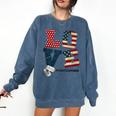 Love Coast Guard Mom Proud Coast Guard Graduation Mom Comfort Colors Sweatshirt Denim