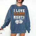 I Love Game Nights Host And Maybe 3 People Introvert Comfort Colors Sweatshirt Denim I Love Game Nights Host And Maybe 3 People Introvert Comfort Colors Sweatshirt Denim