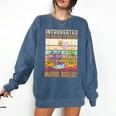 Marine Biology Ocean Introvert Marine Biologist Comfort Colors Sweatshirt Denim Marine Biology Ocean Introvert Marine Biologist Comfort Colors Sweatshirt Denim