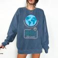 Medical School Survivor Med Graduation Comfort Colors Sweatshirt Denim
