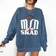 MSN Masters Graduation Men Women Son Daughter Comfort Colors Sweatshirt Denim