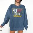 Music Major Student Shirt Graduation College Comfort Colors Sweatshirt Denim
