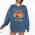 Napping Chihuahua Dog Breed Sleeping Pet Pup Introvert Comfort Colors Sweatshirt Denim Napping Chihuahua Dog Breed Sleeping Pet Pup Introvert Comfort Colors Sweatshirt Denim