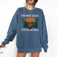 Im Not Lost Im Hunting Introvert Hunter Antisocial Comfort Colors Sweatshirt Denim Im Not Lost Im Hunting Introvert Hunter Antisocial Comfort Colors Sweatshirt Denim