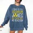 Nuclear Engineer Student Graduation Nuclear Engineering Comfort Colors Sweatshirt Denim