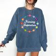 Nursing Supervisor Nurse Saying Graduation Proud Nurse Love Comfort Colors Sweatshirt Denim