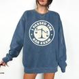 I Passed The Bar Exam For Law School Graduation Comfort Colors Sweatshirt Denim