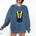 PhD Hood Graduation Shirt Doctorate Degree Doctoral Comfort Colors Sweatshirt Denim
