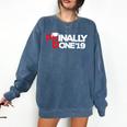 Phinally Done Graduation 2019 Phd Shirt Comfort Colors Sweatshirt Denim