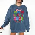 Pre School Graduation Idea For Dad & Preschool Graduation Comfort Colors Sweatshirt Denim