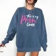 This Is My Prom Dress Shirt Senior Graduation Cute Tee Comfort Colors Sweatshirt Denim