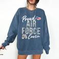 Proud Air Force Cousin US Air Force Graduation Cousin Tee Comfort Colors Sweatshirt Denim