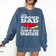Proud Dad Graduation Shirt 2018 Graduate Tee Comfort Colors Sweatshirt Denim