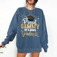 Proud Gammy Of A Class Of 2025 Graduate Senior Graduation Comfort Colors Sweatshirt Denim