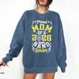 Proud Mom Of a Band Senior 2026 Graduation Comfort Colors Sweatshirt Denim