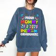 Proud MOMMY Of a 2025 PRE-K Graduate -Graduation Comfort Colors Sweatshirt Denim