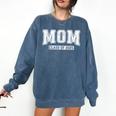 Proud Senior Mom Class Of 2025 Graduate Graduation 25 Comfort Colors Sweatshirt Denim