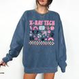 Radiology RAD Tech CT MRI Xray Tech Graduation Radiologist Comfort Colors Sweatshirt Denim