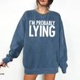 Sarcasm Humor Sassy Quote For Introvert People Comfort Colors Sweatshirt Denim Sarcasm Humor Sassy Quote For Introvert People Comfort Colors Sweatshirt Denim