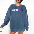 Senior 2018 TShirt Graduation Class Of 2018 Tee Shirt Comfort Colors Sweatshirt Denim