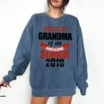 Senior Class Of 2019 Tshirt Graduation Awesome Grandma Comfort Colors Sweatshirt Denim