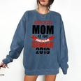 Senior Class Of 2019 Tshirt Graduation Awesome Mom Comfort Colors Sweatshirt Denim