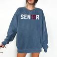 Senior Class Of 2019 Graduation Shirt Graduate Comfort Colors Sweatshirt Denim