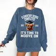 Senior Class Of 2024 Elementary School Graduation Comfort Colors Sweatshirt Denim