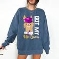 Senior Graduation TShirt 2019 Got My Diploma Llama Pun Shirt Comfort Colors Sweatshirt Denim
