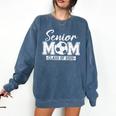 Senior Mom Class Of 2026 Soccer Mom Graduation Premium Tri-Blend Comfort Colors Sweatshirt Denim