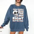 Skeleton Coffee Lover Introvert Comfort Colors Sweatshirt Denim Skeleton Coffee Lover Introvert Comfort Colors Sweatshirt Denim