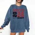 Soccer Senior Night Soccer Senior 2026 Graduation 71 Comfort Colors Sweatshirt Denim