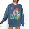 Straight Outta High School Class Of 2022 Graduation Comfort Colors Sweatshirt Denim