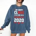 Student Graduation 2020 Tee My Happy Class Is Outta Here Comfort Colors Sweatshirt Denim