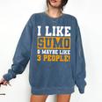 Sumo Wrestling Introvert Wrestler Sumotori Japanese Sport Comfort Colors Sweatshirt Denim Sumo Wrestling Introvert Wrestler Sumotori Japanese Sport Comfort Colors Sweatshirt Denim