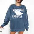 Valedictorian Class Of '26 Graduation 2026 Valedictorian Comfort Colors Sweatshirt Denim
