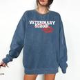 Veterinary School Graduation Class Of 2018 Comfort Colors Sweatshirt Denim