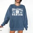Volleyball Senior Night Volleyball Senior 2026 Graduation 1 Comfort Colors Sweatshirt Denim