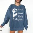 You'Re About To Exceed The Limits Of My Medication Introvert Comfort Colors Sweatshirt Denim